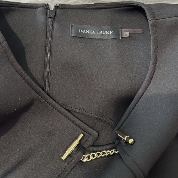 Ivanka Trump Fit & Flare Sleeveless Mini Dress - Picture 7 of 8